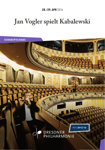 Programme (PDF 4.0 MB) - Philharmonie Dresden