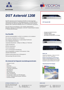 DST Asteroid 1208, Videokonferenz