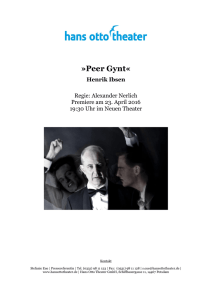 Peer Gynt - Hans Otto Theater