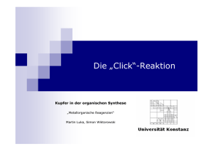 Was ist „Click“-Chemie?