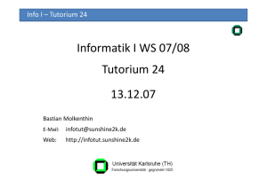 PDF - Informatik I Tutorium 24 Homepage