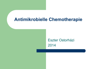 Antimikrobielle Chemotherapie