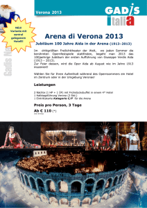 Arena di Verona 2013