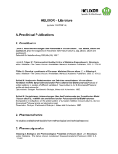 HELIXOR – Literature A. Preclinical Publications
