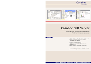 Casabac GUI Server