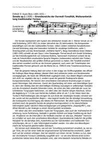 Alban Berg - Sonate op.1, Exkurs Symmetrie bei Mozart und Brahms