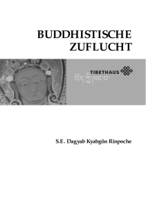 buddhistische zuflucht