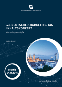 Marketing goes Agile - Deutscher Marketing Verband