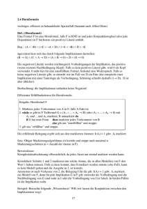 Def.: (Hornformel) - Informatik Uni Leipzig