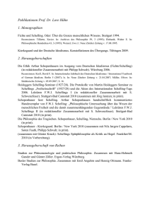 Publikationen Prof. Dr. Lore Hühn 1. Monographien 2