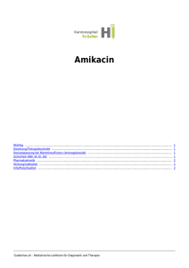 Amikacin - Guidelines.ch