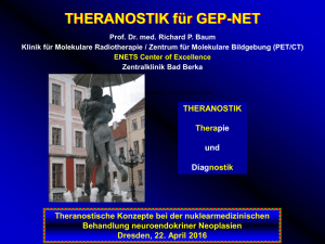 Theranostik bei neuroendokrinen Neoplasien