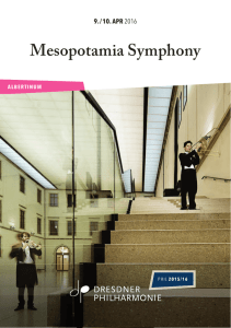 Mesopotamia Symphony - Dresdner Philharmonie