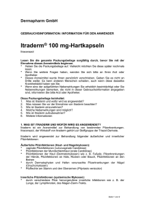Itraderm® 100 mg-Hartkapseln