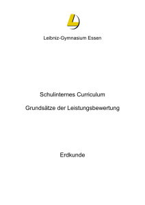 Erdkunde - Leibniz-Gymnasium