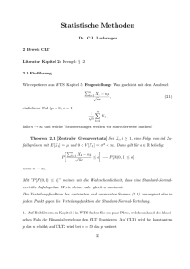 Beweis CLT - Luchsinger Mathematics AG