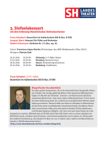 3. Sinfoniekonzert - Landestheater Schleswig