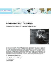 Thin-Film-on-CMOS Technologie