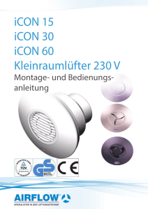 iCON_230V - AIRFLOW Lufttechnik GmbH