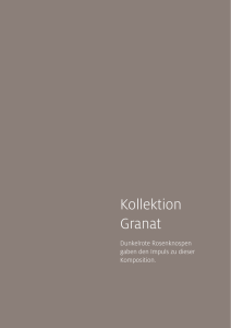 Kollektion Granat - Ehinger Schwarz 1876
