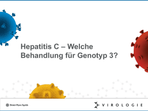 Hepatitis C – Genotyp 3 richtig behandeln
