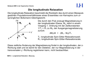 NMR-06 - Longitudinale-Relaxation-Messung