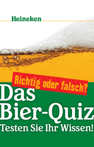 Das Bier-Quiz - Heineken Switzerland