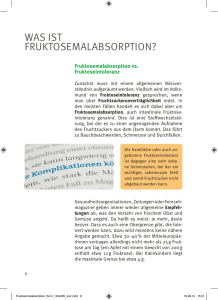 was ist fruktose malabsorption? - content