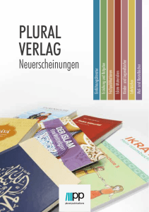 plural verlag - Plural Publications