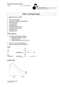 DHEA / Androgenmangel