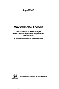 Maxwellsche Theorie