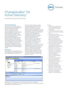 ChangeAuditor™ für Active Directory