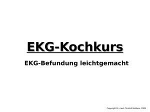 EKG-Kochkurs