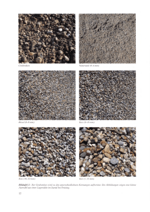 Grubenkies Riesel (0-8 mm) Natursand (0-4 mm) Kies (8