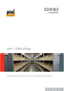 OXID - pixi* Software GmbH