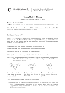 Ubungsblatt 2 - Lösung