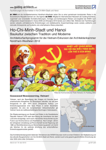Ho-Chi-Minh-Stadt und Hanoi