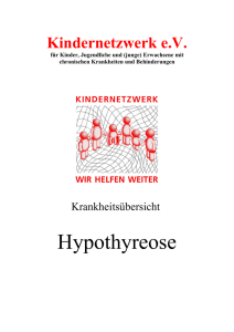 Hypothyreose - Kindernetzwerk