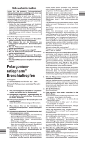 Pelargonium- ratiopharm® Bronchialtropfen