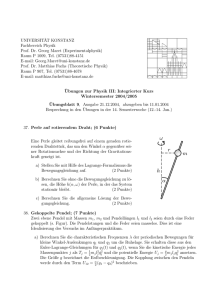 Blatt 9 - Theoretical Physics at University of Konstanz/Theoretische
