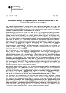 Mycobacterium bovis (2005) (pdf, 49 KB, nicht barrierefrei)