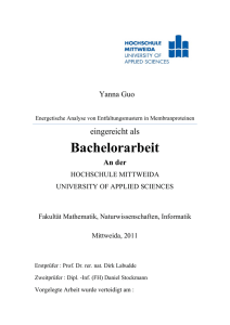 Bachelorarbeit - MOnAMi - Publication Server of Hochschule Mittweida