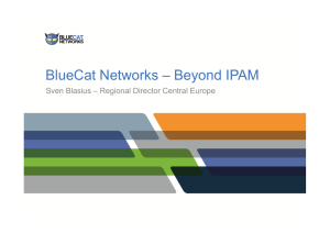 BlueCat Networks – Beyond IPAM