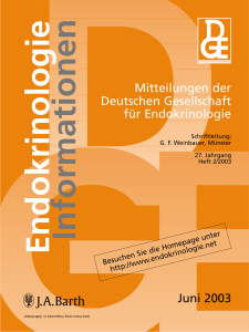 2/2003 - Deutsche Gesellschaft für Endokrinologie
