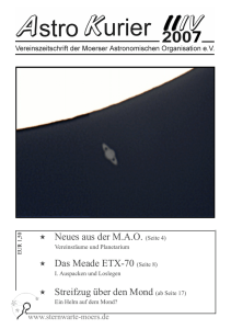 Neues aus der M.A.O. (Seite 4) Das Meade ETX