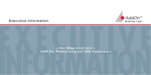SAP Re-Platforming auf x86-Hardware