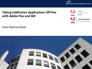 05 ColdFusion 9 - Offline-with