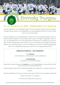 Einmalig Thurgau