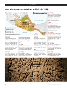 Von Mixteken zu Azteken – 650 bis 1539