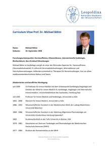 CV Michael Böhm - Deutsch